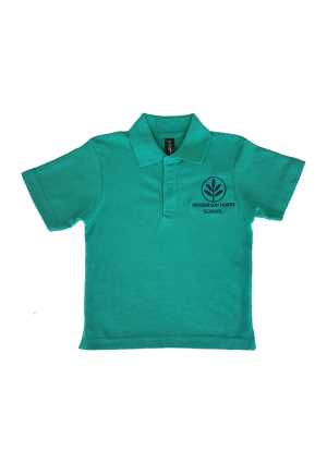 Henderson North School SS Polo Jade